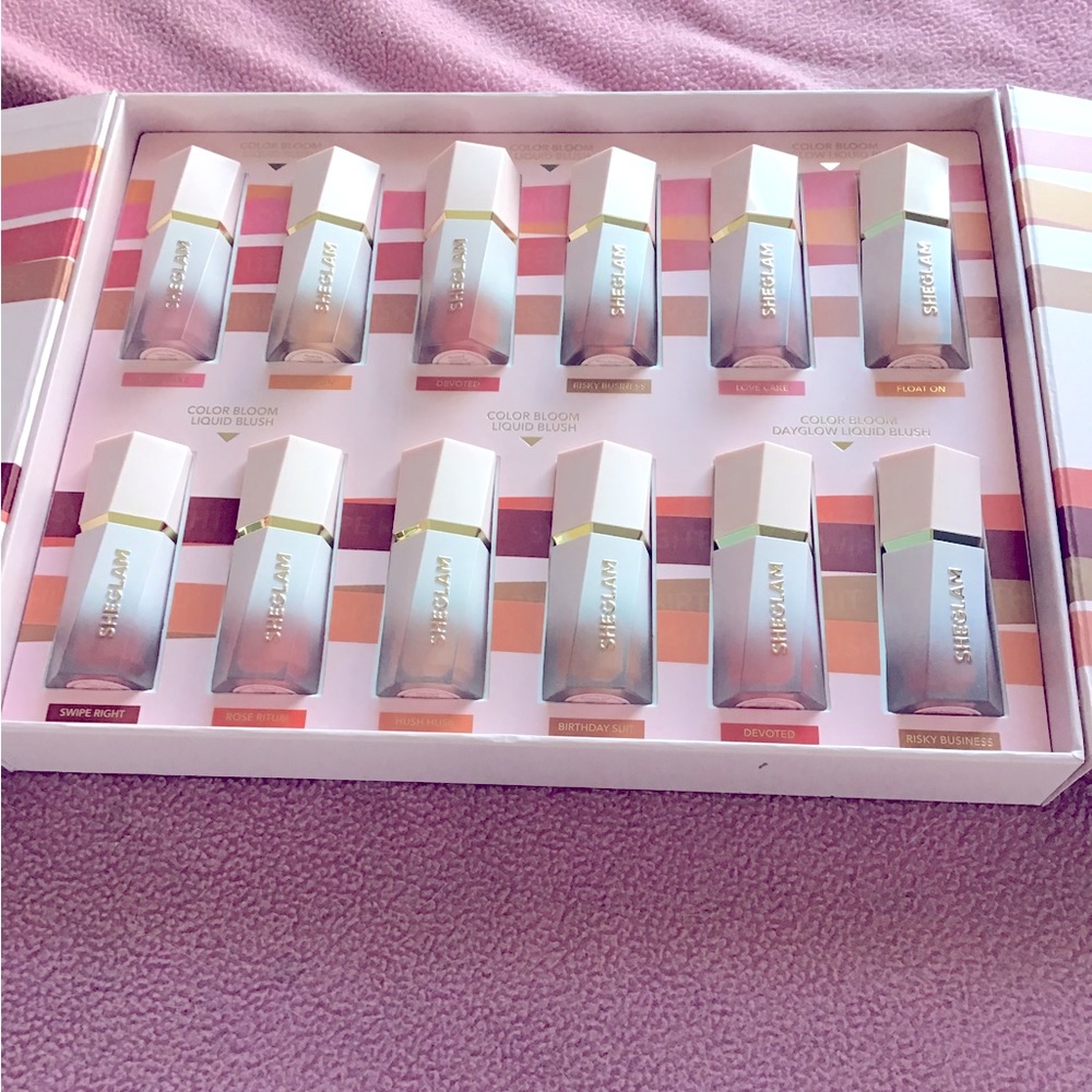 SheGlam Color Bloom Matte and Dayglow Liquid Blush Pick 1 New